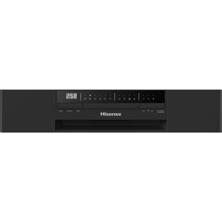 Refurbished Hisense HS60240BUK 13 Place Freestanding Dishwasher Black