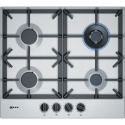 A1/T26DS59N0 Refurbished Neff N70 T26DS59N0 60cm 4 Burner Gas Hob Stainless Steel