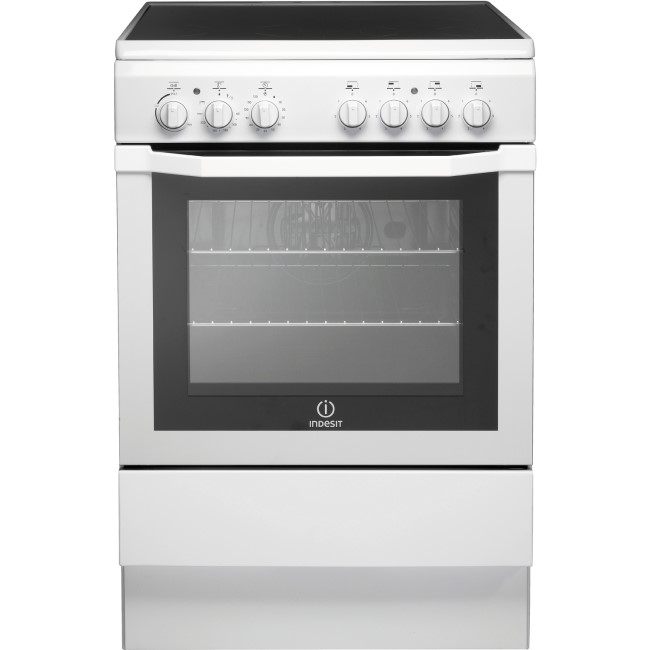Indesit 60cm Electric Cooker - White