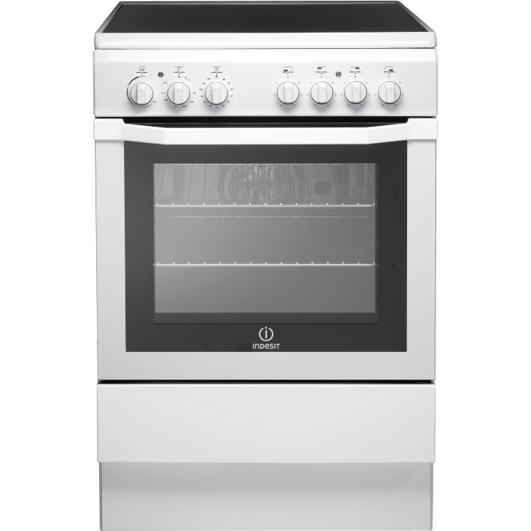 Indesit 60cm Electric Cooker - White