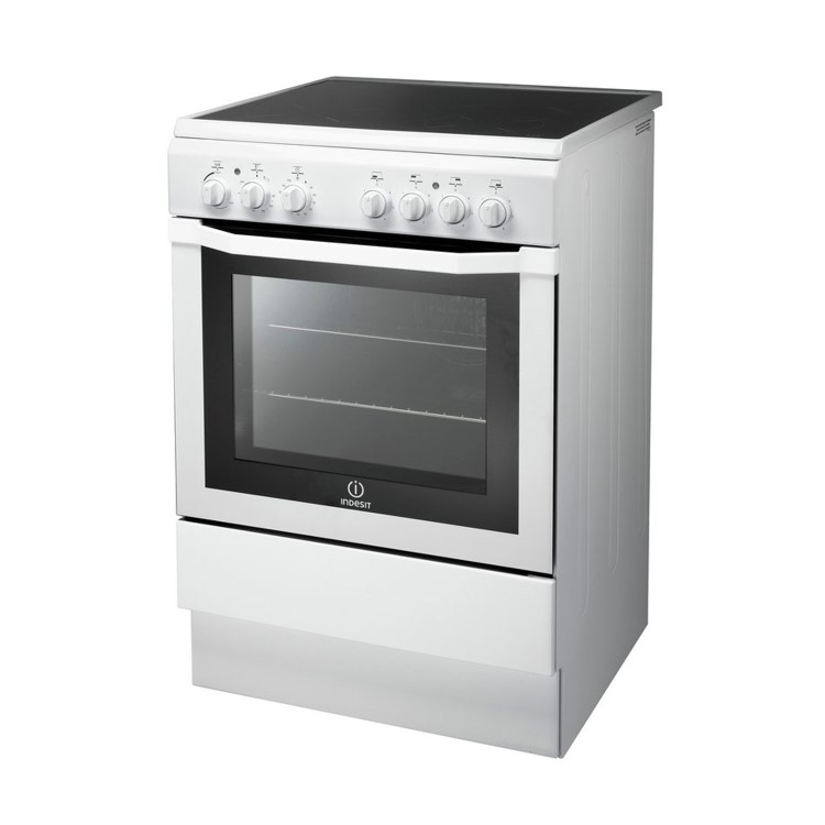 Indesit 60cm Electric Cooker - White