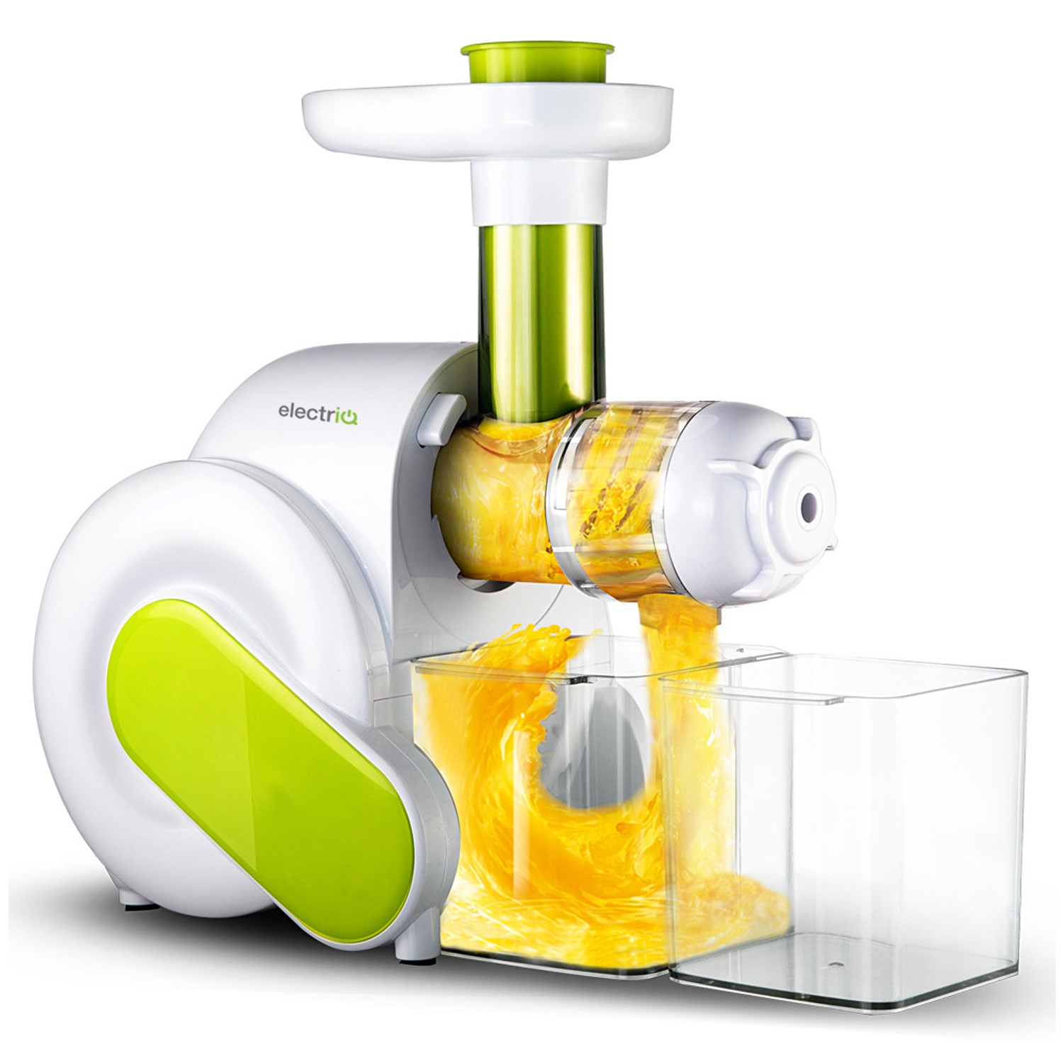 slow juicer horizontal
