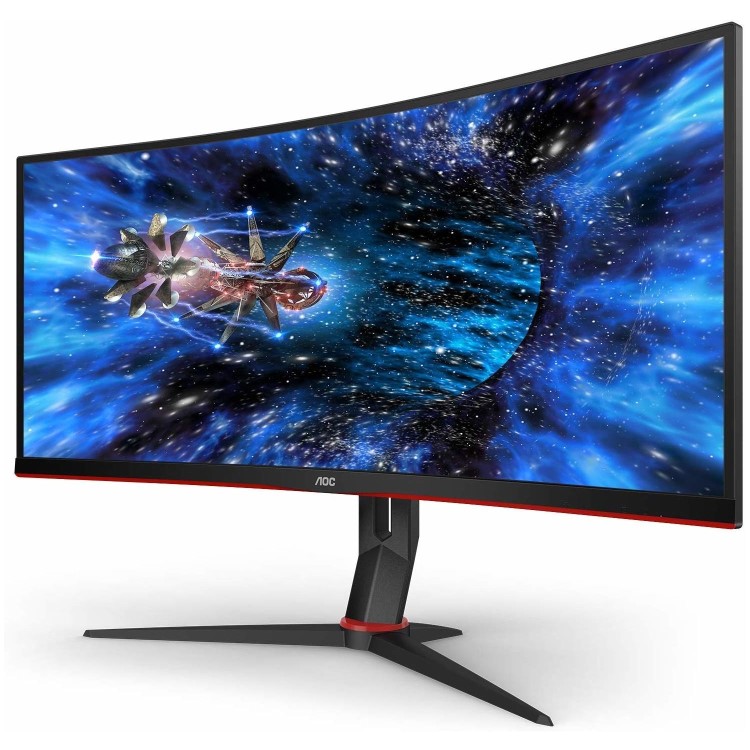 AOC CU34G2X 34" UWQHD 144Hz Curved Gaming Monitor