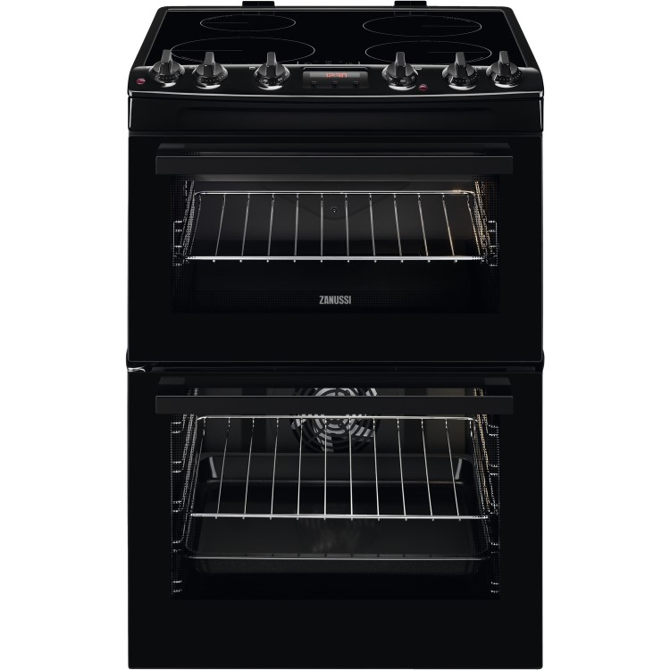 Refurbished Zanussi ZCI66250BA 60cm Electric Cooker With Induction Hob