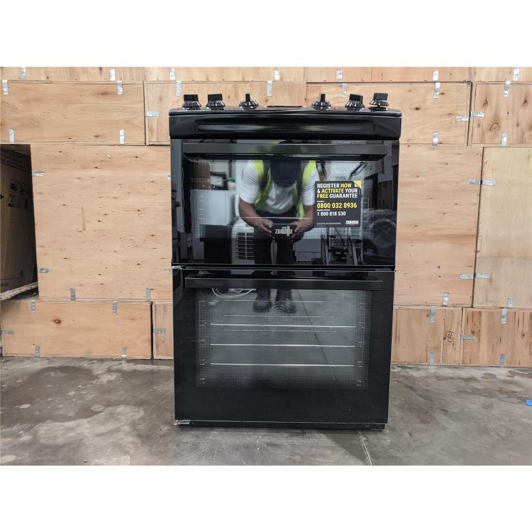Refurbished Zanussi ZCI66250BA 60cm Electric Cooker With Induction Hob