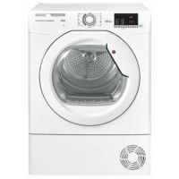 Refurbished Hoover HDry 300 HLX C10DG Smart Freestanding Condenser 10KG Tumble Dryer White