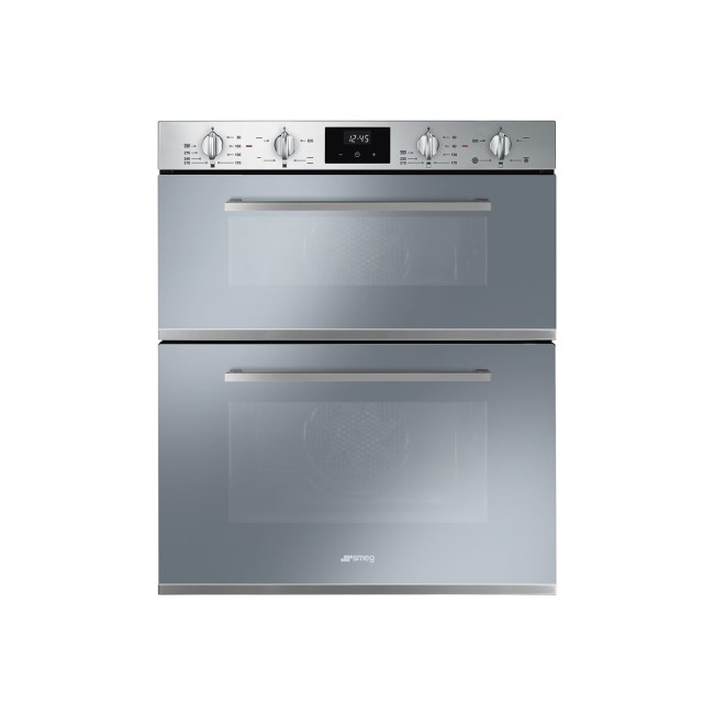 Refurbished Smeg Cucina DUSF400S 60cm Double Built Under Oven