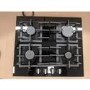 Refurbished Bosch Series 6 PPP6A6B90 60cm Gas on Glass 4 Burner Gas Hob Black