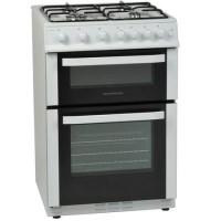 NordMende 60cm Double Cavity LPG Cooker - White