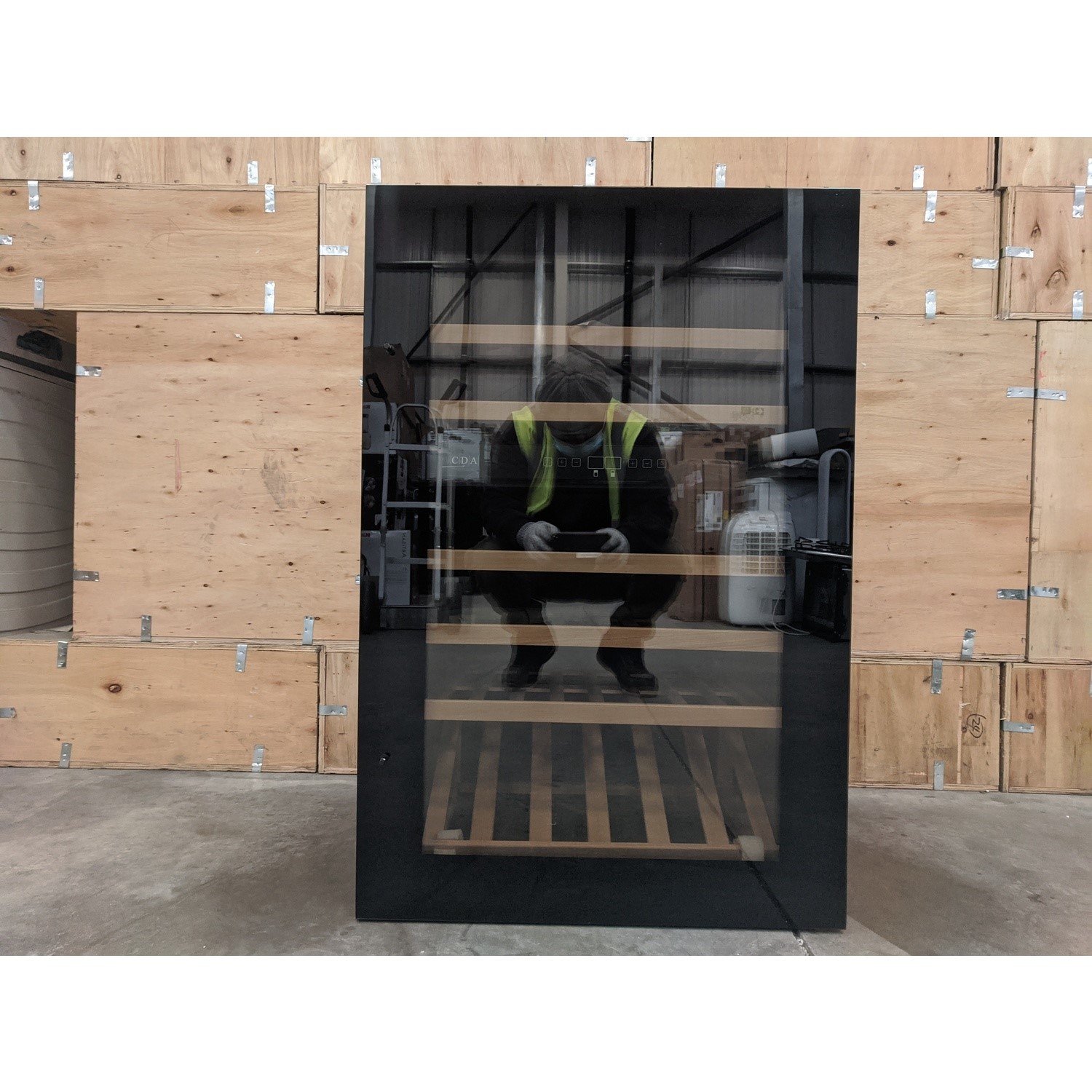 Refurbished CDA FWV902BL Integrated 55 Bottle Dual Zone Wine Cooler