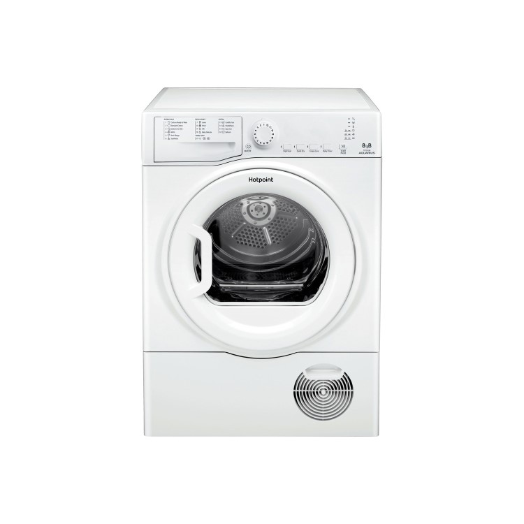 HOTPOINT TCFS83BGP 8kg Freestanding Condenser Tumble Dryer - Polar White