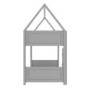 House Bunk Bed in Grey - Coco