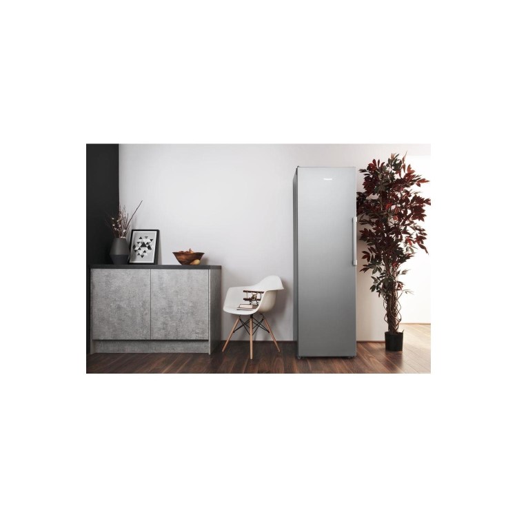 HOTPOINT UH8F1CG 260 Litre Freestanding Upright Freezer 188cm Tall Frost Free 59.5cm Wide - Graphite