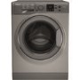 Hotpoint NSWM743UGG 7kg 1400rpm Freestanding Washing Machine - Graphite