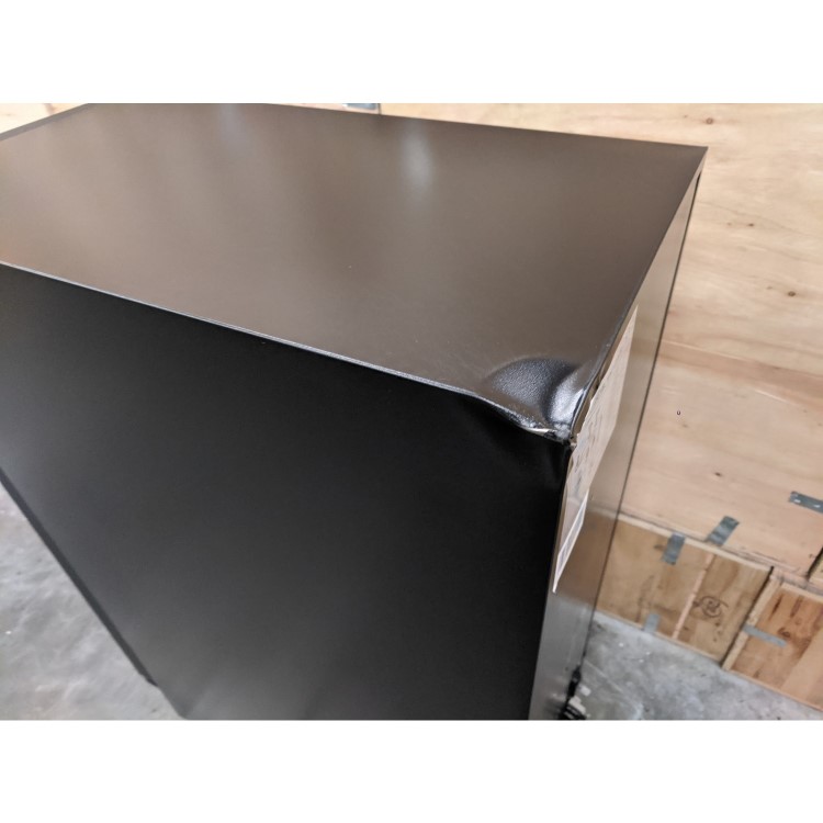 Refurbished electriQ EQWINE30BL Freestanding 18 Bottle SIngle Zone Wine Cooler Black