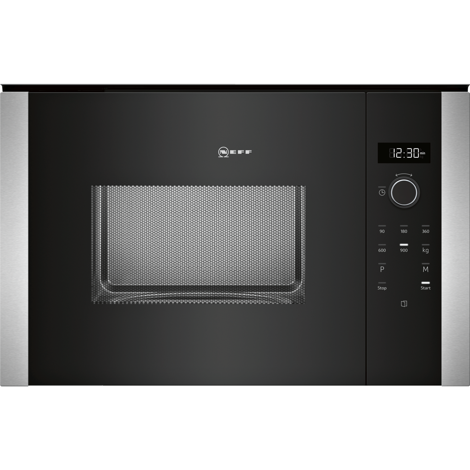 Refurbished Neff N50 HLAWD53N0B Built In 25L 900W Compact Microwave