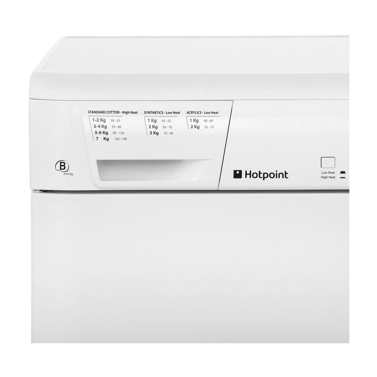 Hotpoint FETC70BP Aquarius 7kg Freestanding Condenser Tumble Dryer - White