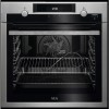 AEG 6000 Pyrolytic Electric Single Oven with Food Sensor - Stainless Steel
