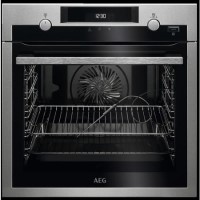 AEG 6000 Pyrolytic Electric Single Oven with Food Sensor - Stainless Steel AEG 6000 Pyrolytic Electric Single Oven with Food Sensor - Stainless Steel
