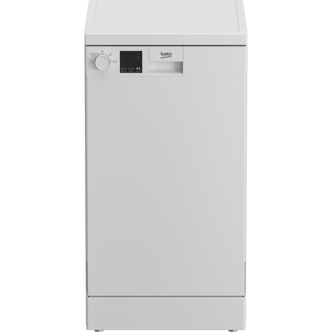 Beko DVS04020W 10 Place Settings Freestanding Dishwasher - White