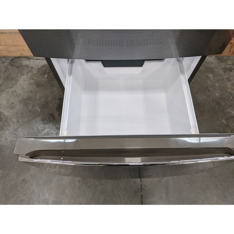 Refurbished Haier A3FE635CGJE Freestanding 330 Litre 60/40 Frost Free Fridge Freezer Stainless Steel