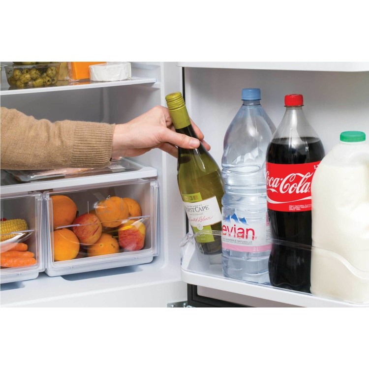Refurbished Hotpoint 234 Litre 50/50 Freestanding Fridge Freezer - White