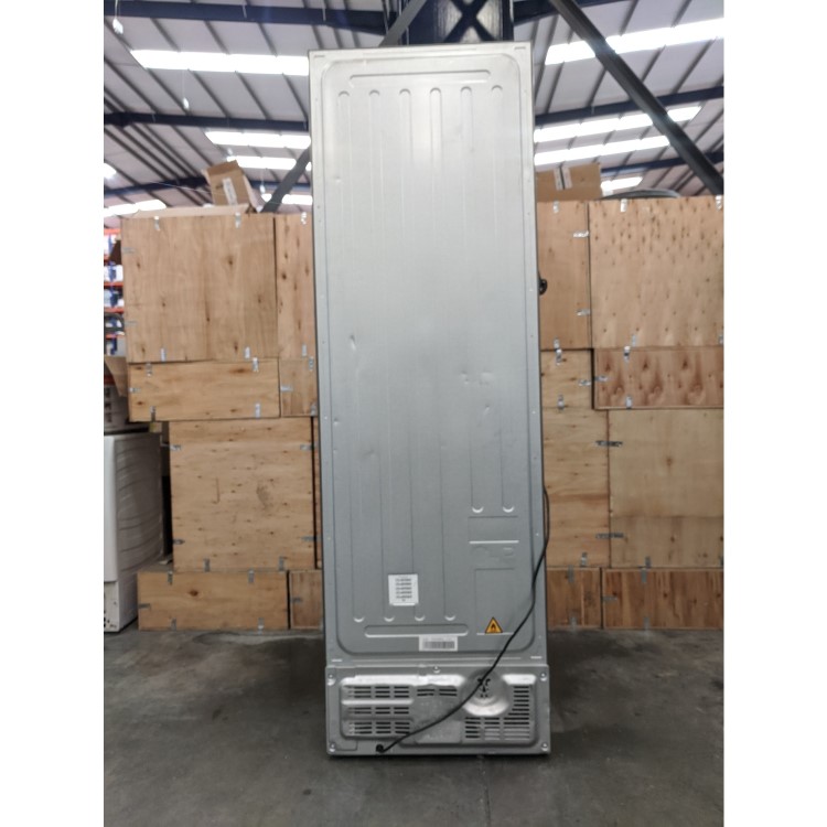 Refurbished Haier HTR3619FNMP Freestanding 345 Litre 70/30 Fridge Freezer Stainless Steel