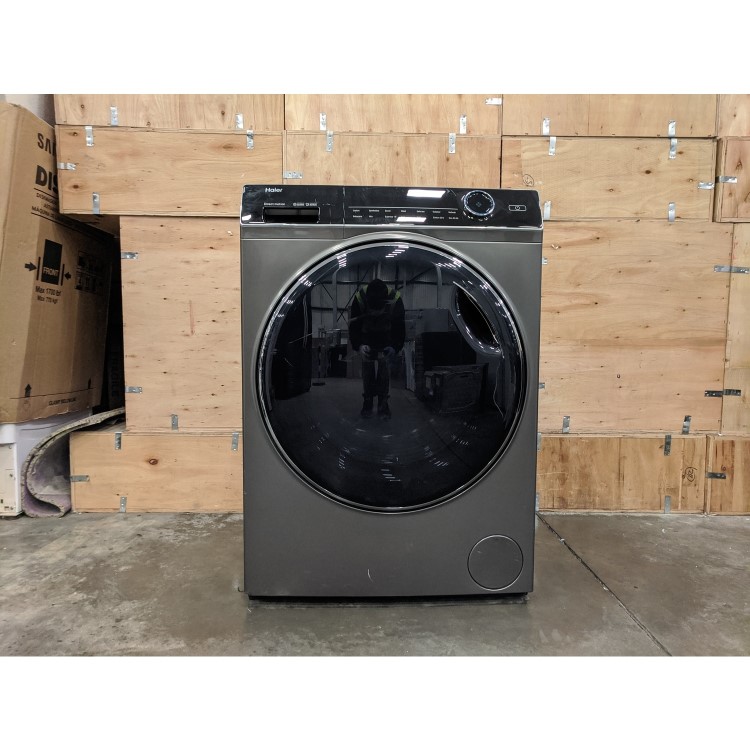 Refurbished Haier HW80B14979S I-Pro Series 7 Freestanding 8KG 1400 Spin Washing Machine White