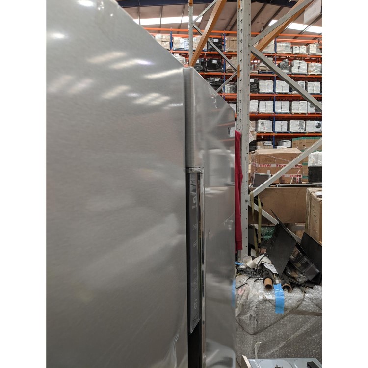 Refurbished Haier 450 Litre American Fridge Freezer - Silver