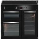 KDVI90K Beko 90cm Electric Induction Range Cooker - Black