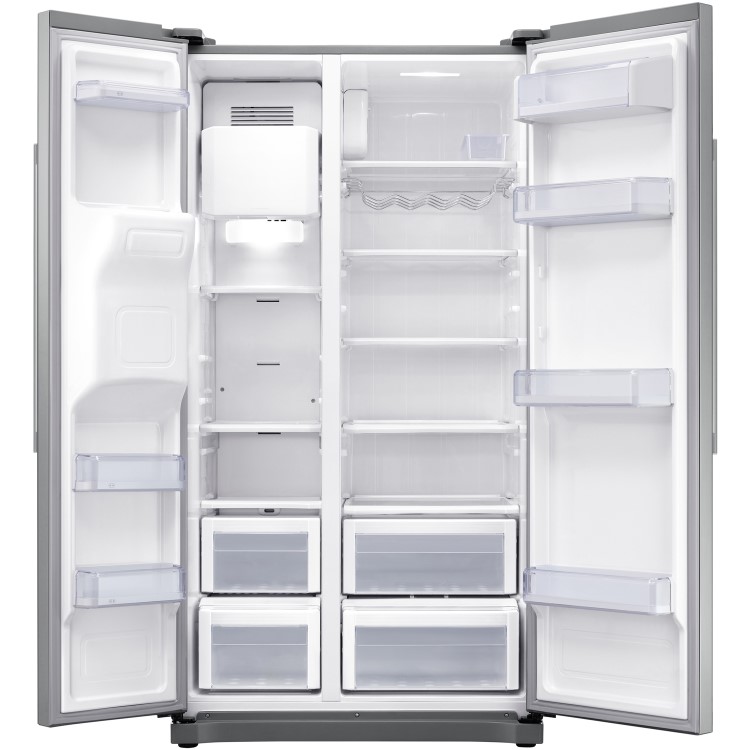 Refurbished Samsung RS50N3513SA 485 Litre American Fridge Freezer Graphite