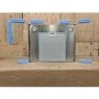 Refurbished Samsung NK36M5070CS 90cm Curved Glass Chimney Hood Stainless Steel