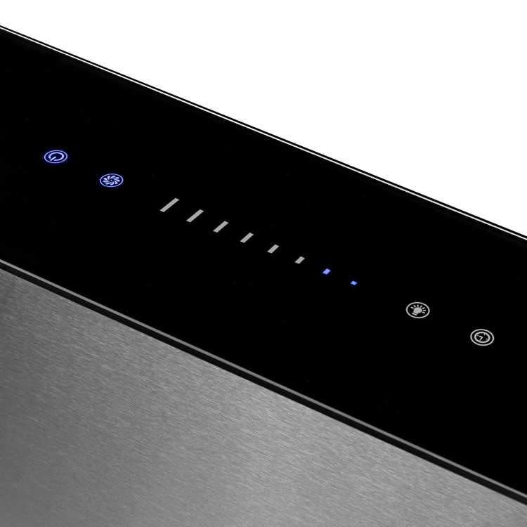 electriQ 60cm Downdraft Cooker Hood - Stainless Steel