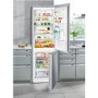 Refurbished Liebherr CNel4313 Freestanding 304 Litre 60/40 Frost Free Fridge Freezer Stainless Steel Look