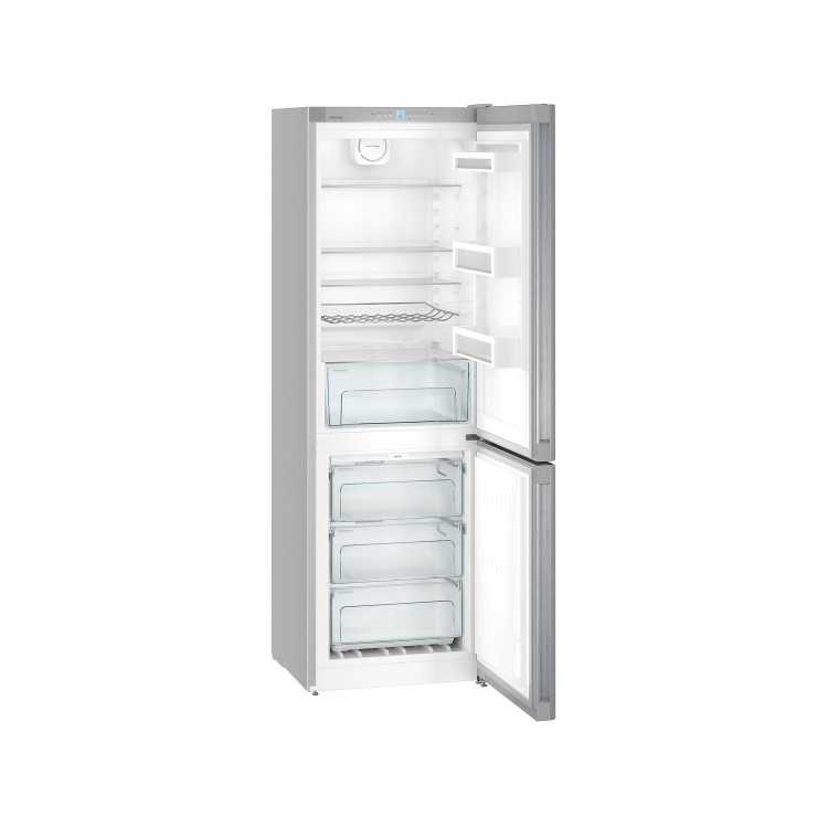 Refurbished Liebherr CNel4313 Freestanding 304 Litre 60/40 Fridge Freezer Stainless Steel