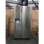 Refurbished Hisense RS696N4II1 Side By Side American Fridge Freezer With Ice And Water Dispenser Stainless Steel Look