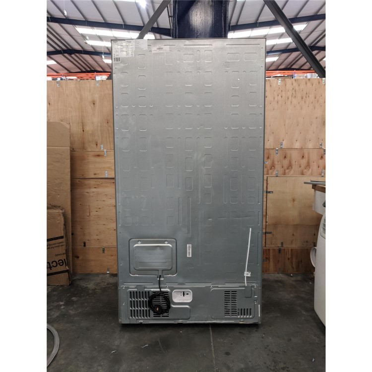 Refurbished Hisense RS696N4II1 Side By Side American Fridge Freezer With Ice And Water Dispenser Stainless Steel Look
