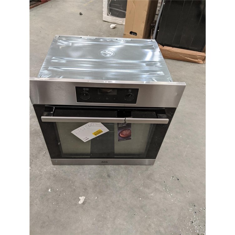 Refurbished AEG BES255011M 60cm Single Built In Electric Oven