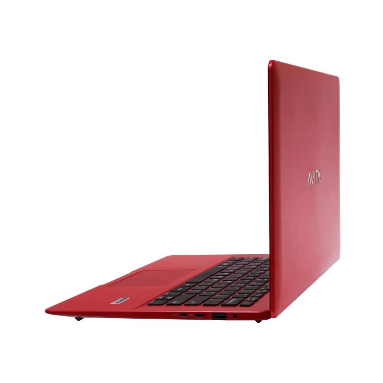 Avita Pura 14 AMD Ryzen 3 -3200U 4GB 256GB SSD 14 Inch FHD Windows 10 S Laptop - Sugar Red 