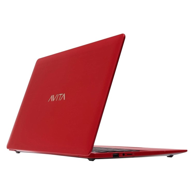 Avita Pura 14 AMD Ryzen 3 -3200U 4GB 256GB SSD 14 Inch FHD Windows 10 S Laptop - Sugar Red 