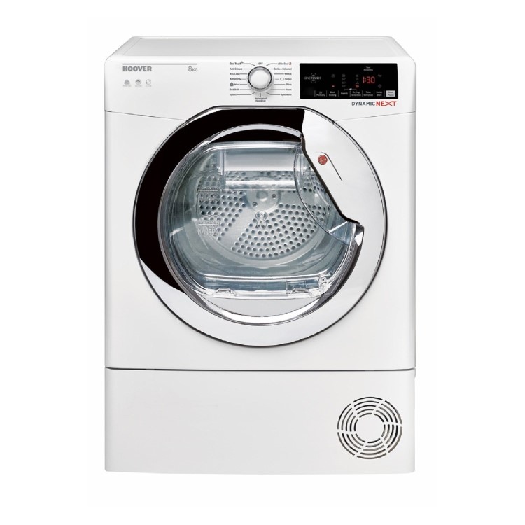 Refurbished Hoover DX C9TCE Smart Freestanding Condenser 9KG Tumble Dryer White