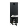 electriQ 19 Bottle Freestanding Under Counter Wine Cooler Single Zone 30cm Wide 82cm Tall - Black