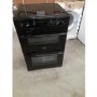 Refurbished Amica AFC6520BL 60cm Double Oven Electric Cooker with Ceramic Hob Black