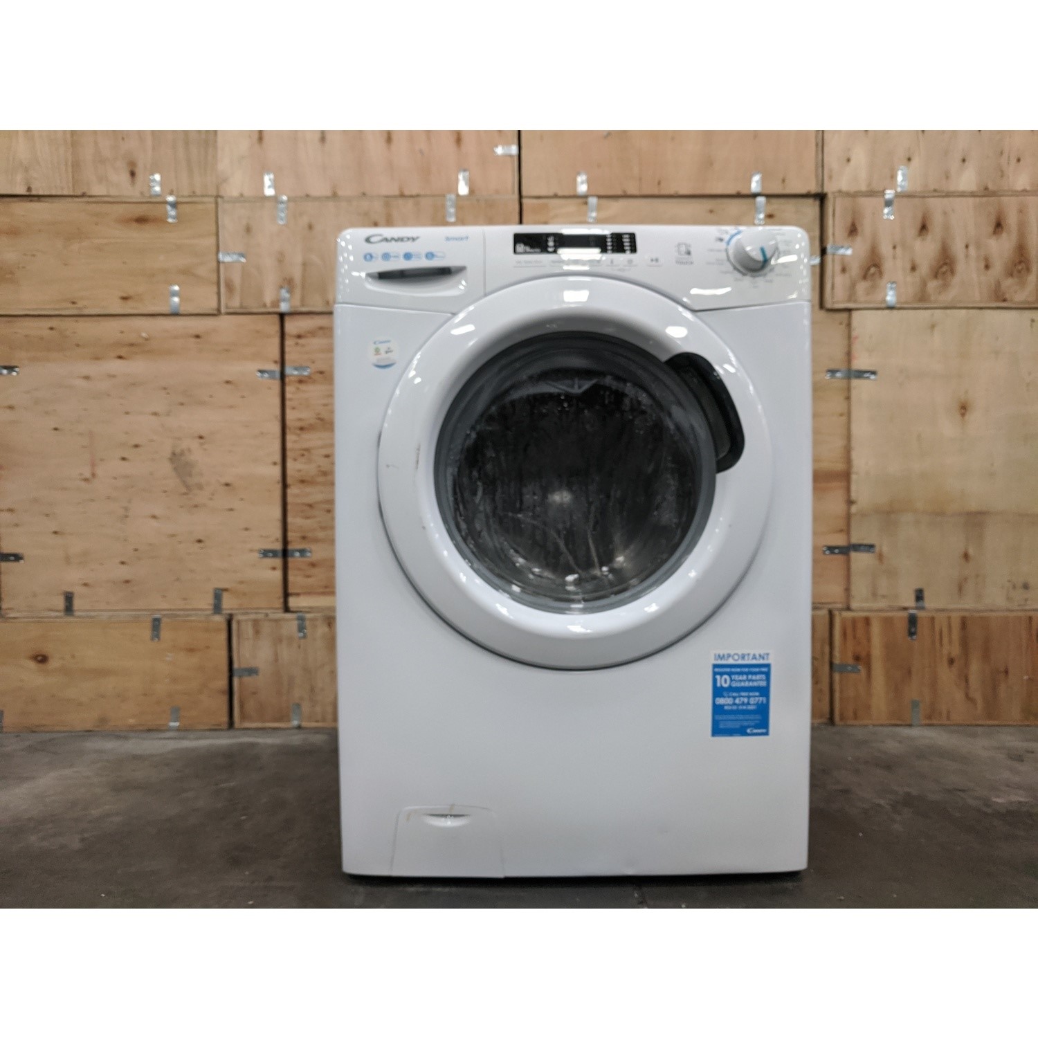 Refurbished Candy CS1482DE/180 Freestanding 8KG 1400 Spin Washing
