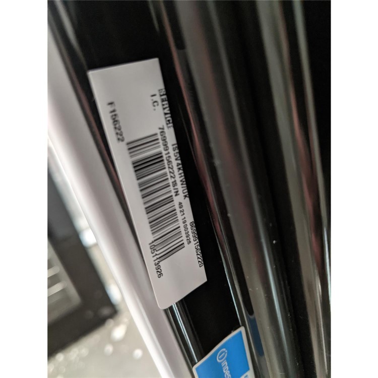 Refurbished Indesit IS5V4KHW 50cm Single Oven Electric Cooker With Ceramic Hob White