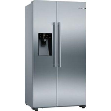 Refurbished Bosch KAI93VIFPG Freestanding 562 Litre 70/30 Frost Free American Fridge Freezer