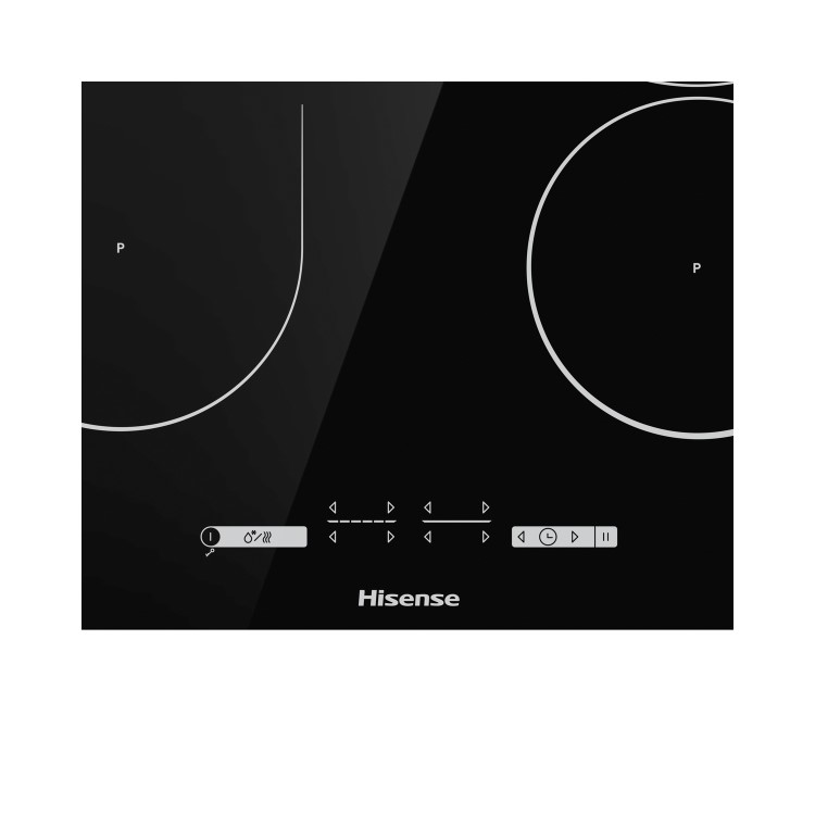 Refurbished Hisense 60cm Touch Control 4 Zone Induction Hob With Bridge Zone