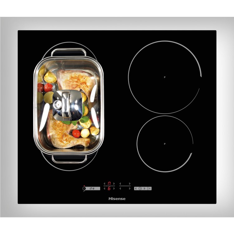 Refurbished Hisense 60cm Touch Control 4 Zone Induction Hob With Bridge Zone