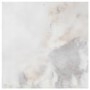 Small Round White Marble Effect Dining Table - Seats 4 - Aura