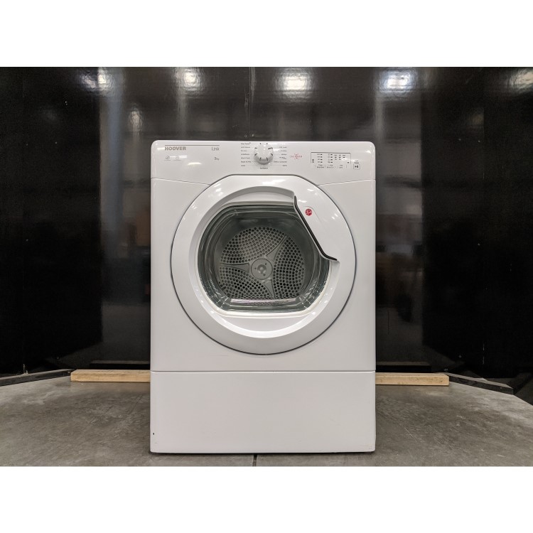 Refurbished Hoover HLV9LG-80 Freestanding Vented 9KG Tumble Dryer White